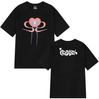 Nina Chuba Graphics T-Shirt Men Women Loose Hip Hop T-shirt Short-sleeved 100% Cotton Casual Loose Aesthetic Trendy T-shirts
