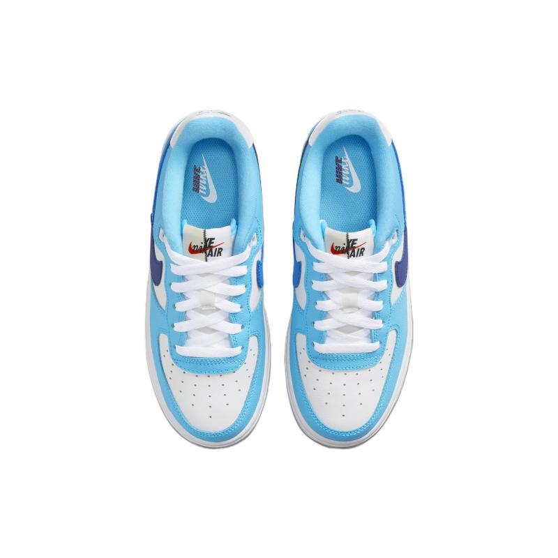 Nike Air Force 1 Low LV8 2 Light Photo Blue Deep Royal GS Sneakers DZ2660-100