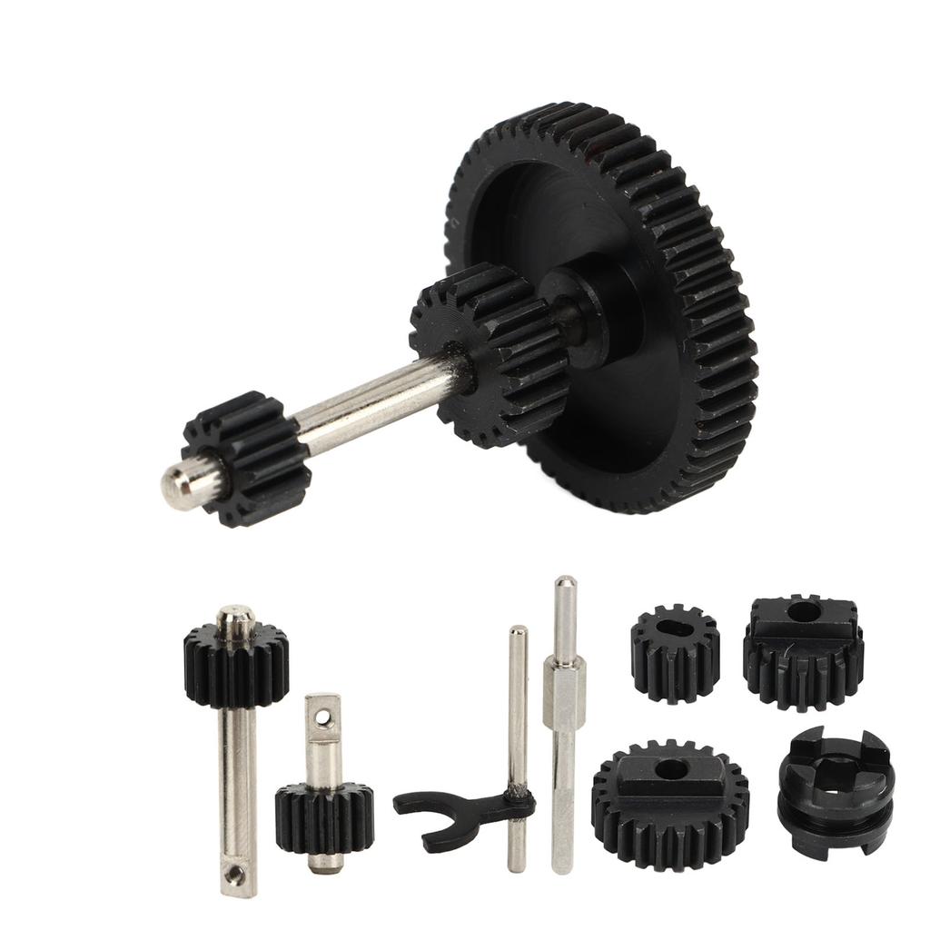 Wave Box Gear Set High Strength Steel Long Lasting Stable Performance for P06 Remote Control Car