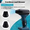AD23-Cordless Leaf Blower Electric Jobsite Air Blower For  18V Battery Brushless Handheld Portable Violent Turbo Fan