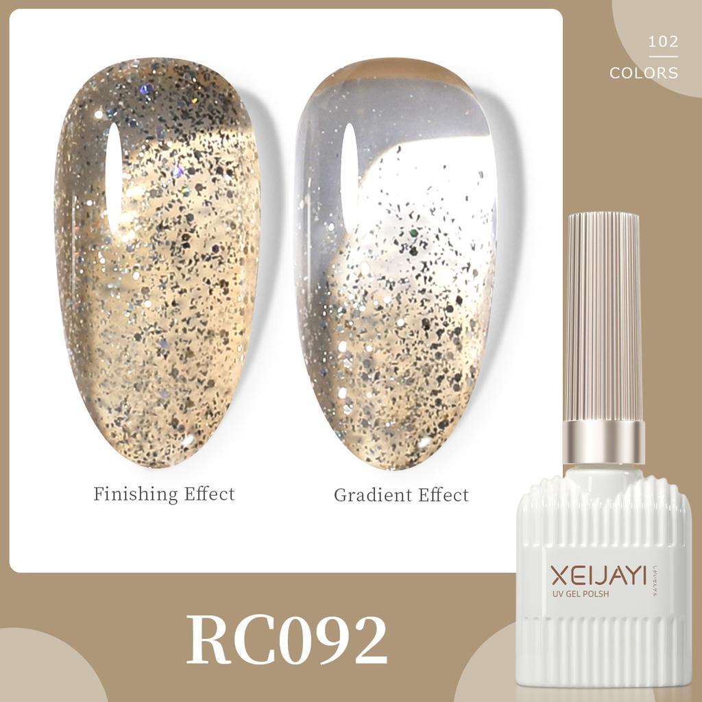 New Trendy 102 Colors of Long-lasting Gel Nail Polish for Women, Suitable for Professional Nail Salons.