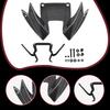 Motorcycle Front Spoiler Reliable Easy to Install Motorcycle Accessories Aerodynamic Wing Deflector for Honda CB 500 Hornet