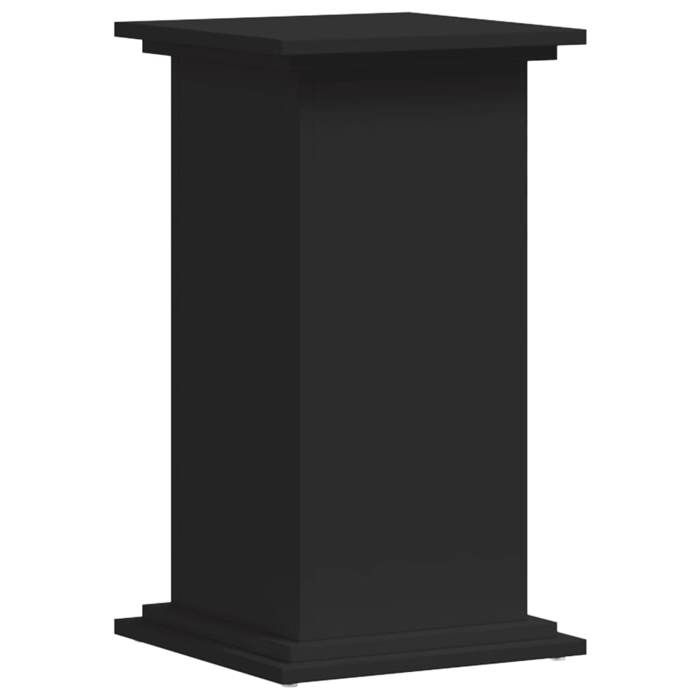 VidaXL Plant Stand Black 33x33x60 Cm Engineered Wood 852961