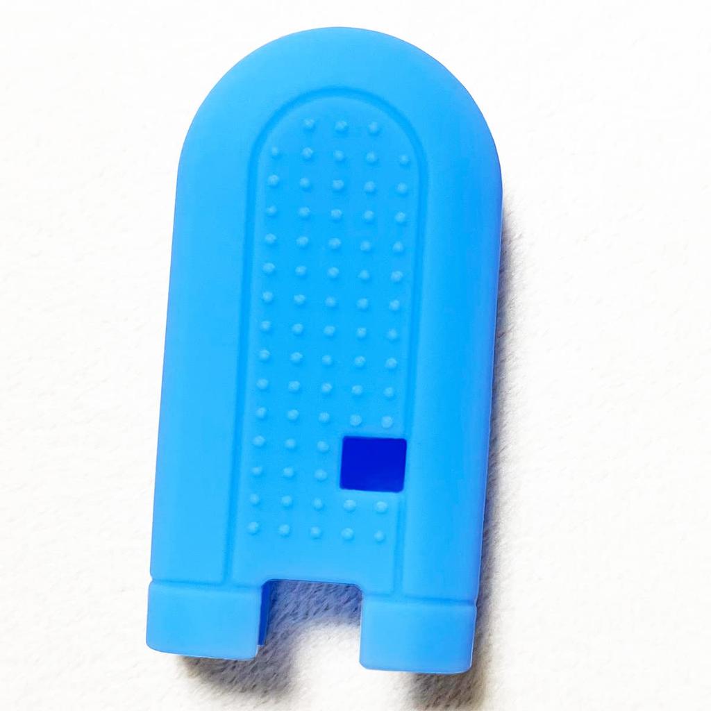 [IKT] Daihatsu / Toyota Car Smart Key Silicone Cover 2 Buttons Light Blue /