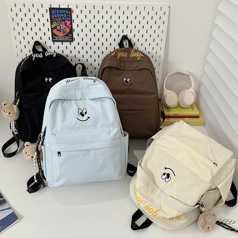 Women's Cartoon Schoolbag Junior High School Students Backpack Men Large Capacity Computer Backpack
