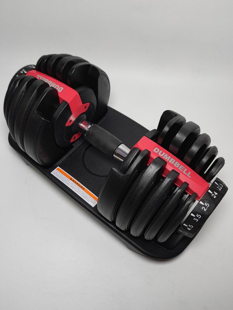 552 Adjustable Dumbbell: Quick 3-Second Adjustment from 2.5-24 Kg for Home Fitness