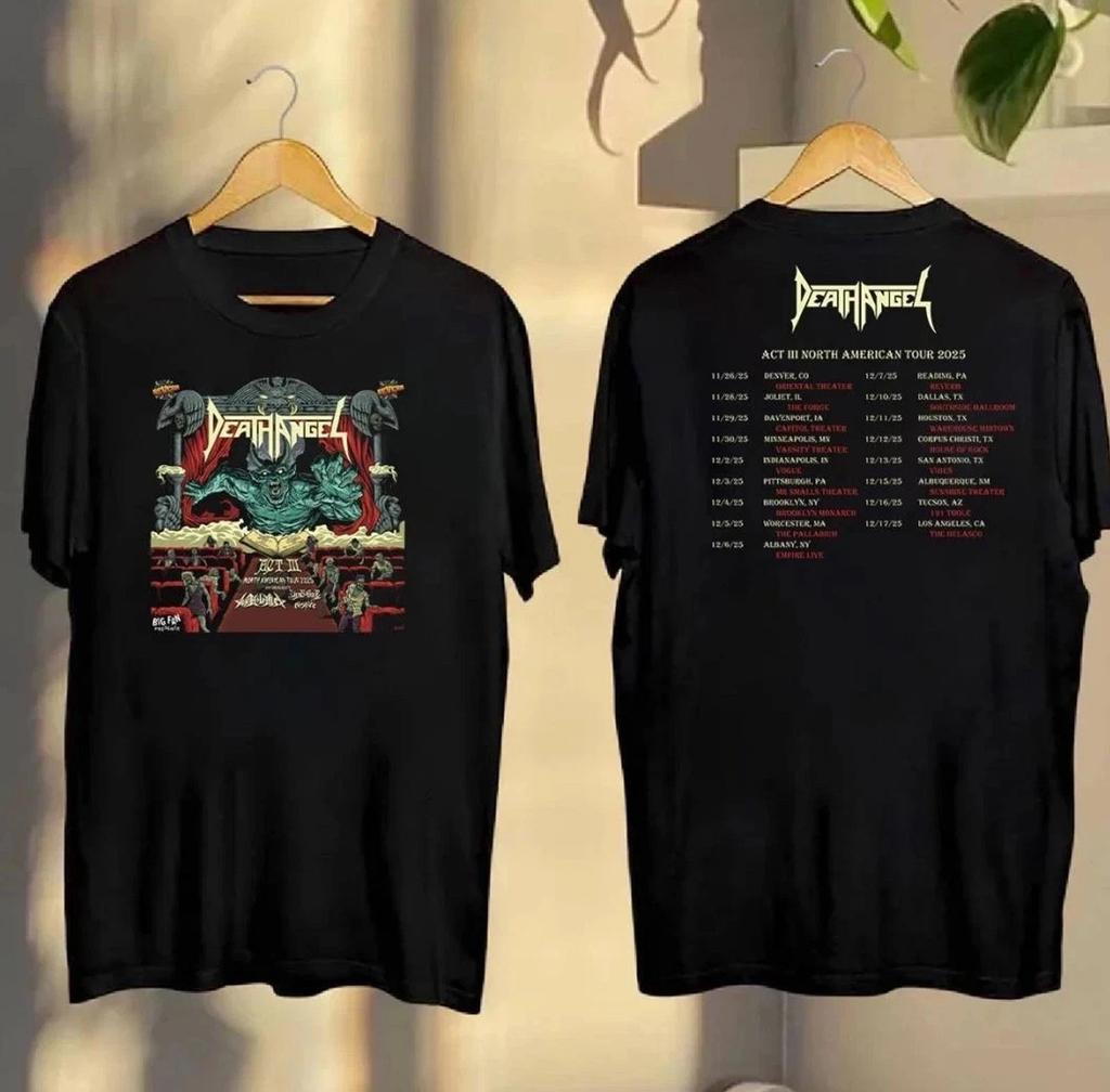 Death Angel Act Iii North American Tour 2026 Unisex T-shirt S-5XL