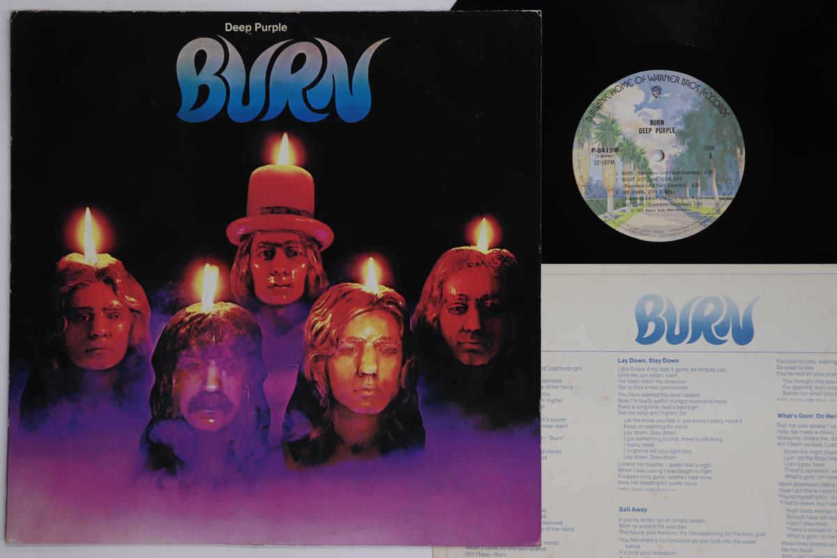 

LP Record DEEP PURPLE Burn P8419W WARNER BROS 1974 Japan Rock Used