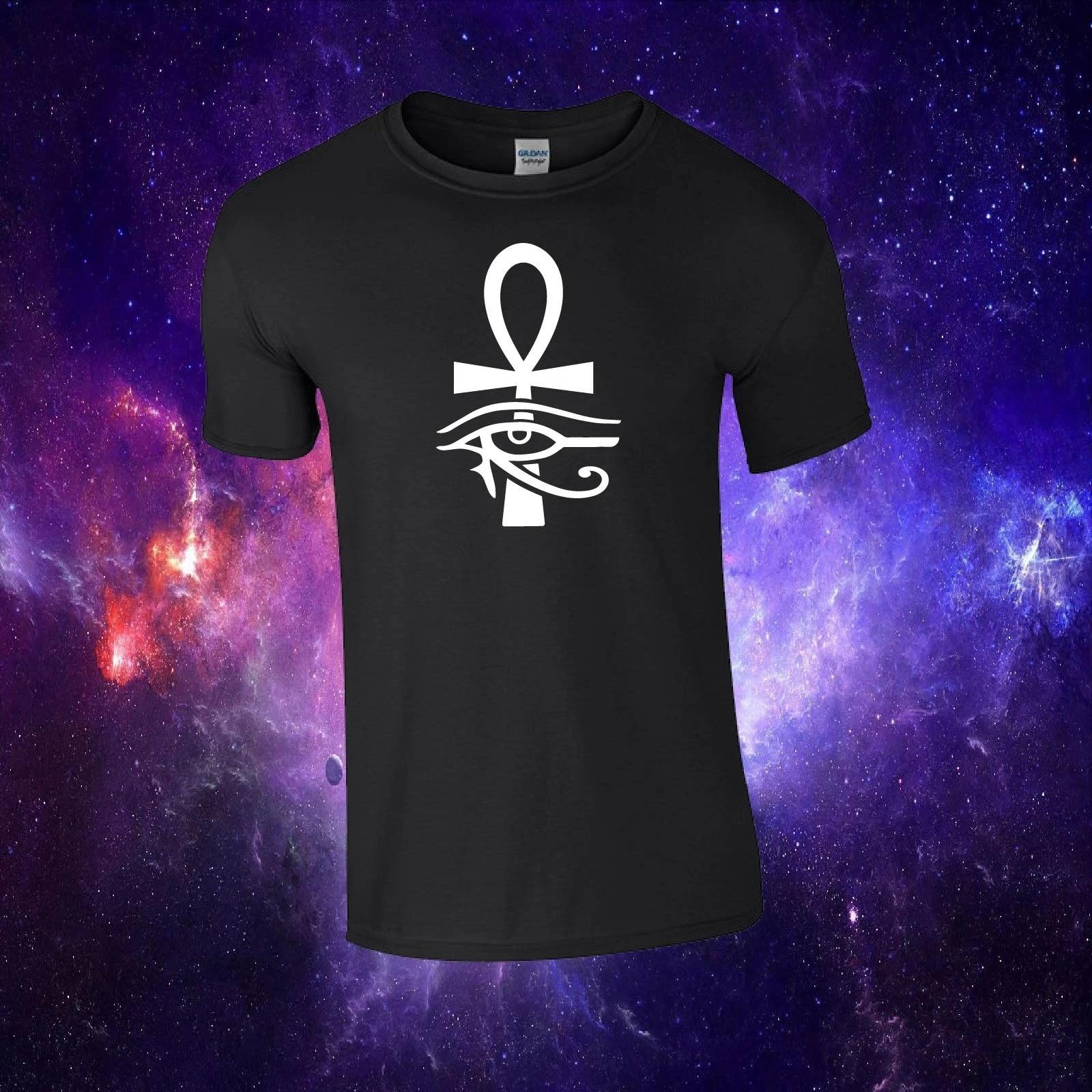 Ankh Ancient Egypt Egyptian Eye Inspired Gift Kids/Adults Top T-shirt Tee 3XL