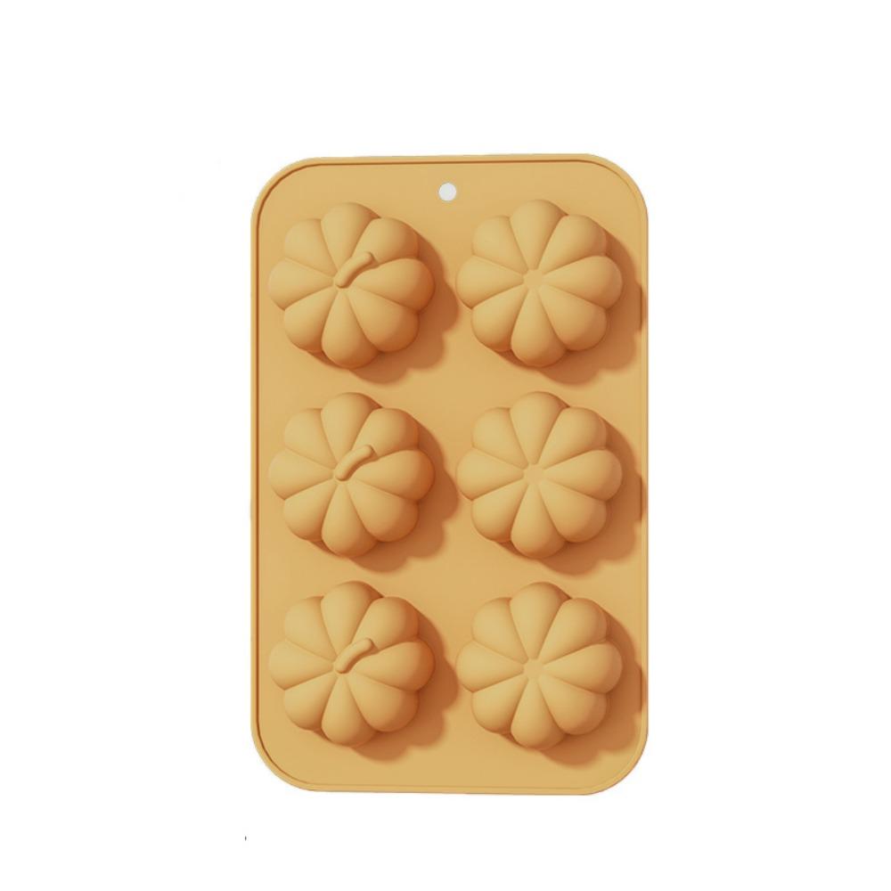 Easy Demoulding Halloween Pumpkin Cake Mold Leaves Nuts Pattern Halloween Decoration DIY