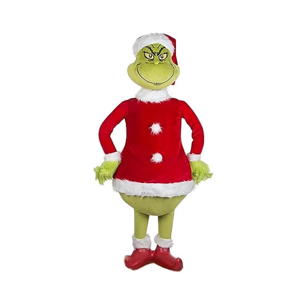 Peluche Grinch di Natale Giocattolo Morbido Riempito per Bambino Regalo di Natale Decorazione per la Casa