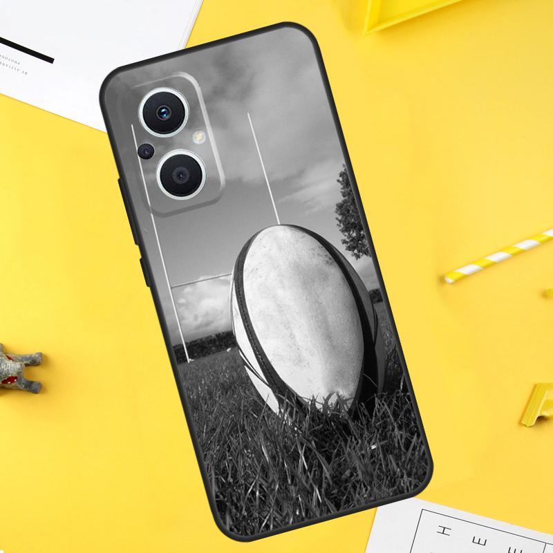 

Rugby Ball For OPPO Reno 10 11 12 13 14 Pro 7 8 Lite 8T 11F 12F 13F 14F OPPO Find X8 X5 X6 X9 Pro Case OPPO Reno8 T 4G