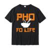 Pho Fo Life Funny Vietnamese Pho Soup Design T Shirts For Boys Cotton Tops  Tees Printed Plain