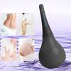 Soxeeh Enema Pump, 300ml Large Capacity, Multi-Purpose Anal Cleansing Device with Backflow Prevention, Manual Pump, Non-Slip Silicone, Unisex (Black)