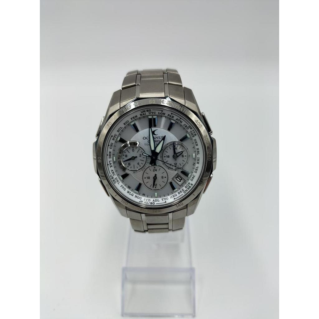 Used CASIO OCEANUS OCW-S1300P Quartz Analog Watch