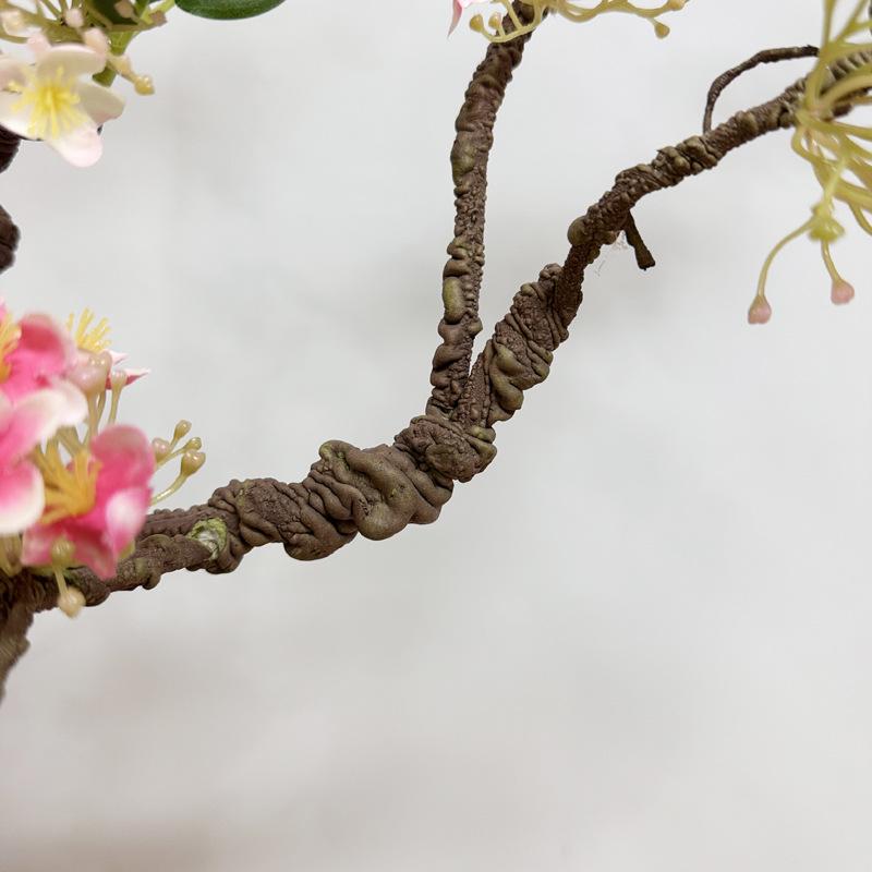 Zen Begonie & Pflaumenblüte Künstlicher Blumenast zur Dekoration