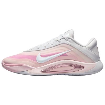 A'One Prodyšné Grip Basketbalové boty Unisex Růžové Bílé FZ8606-101