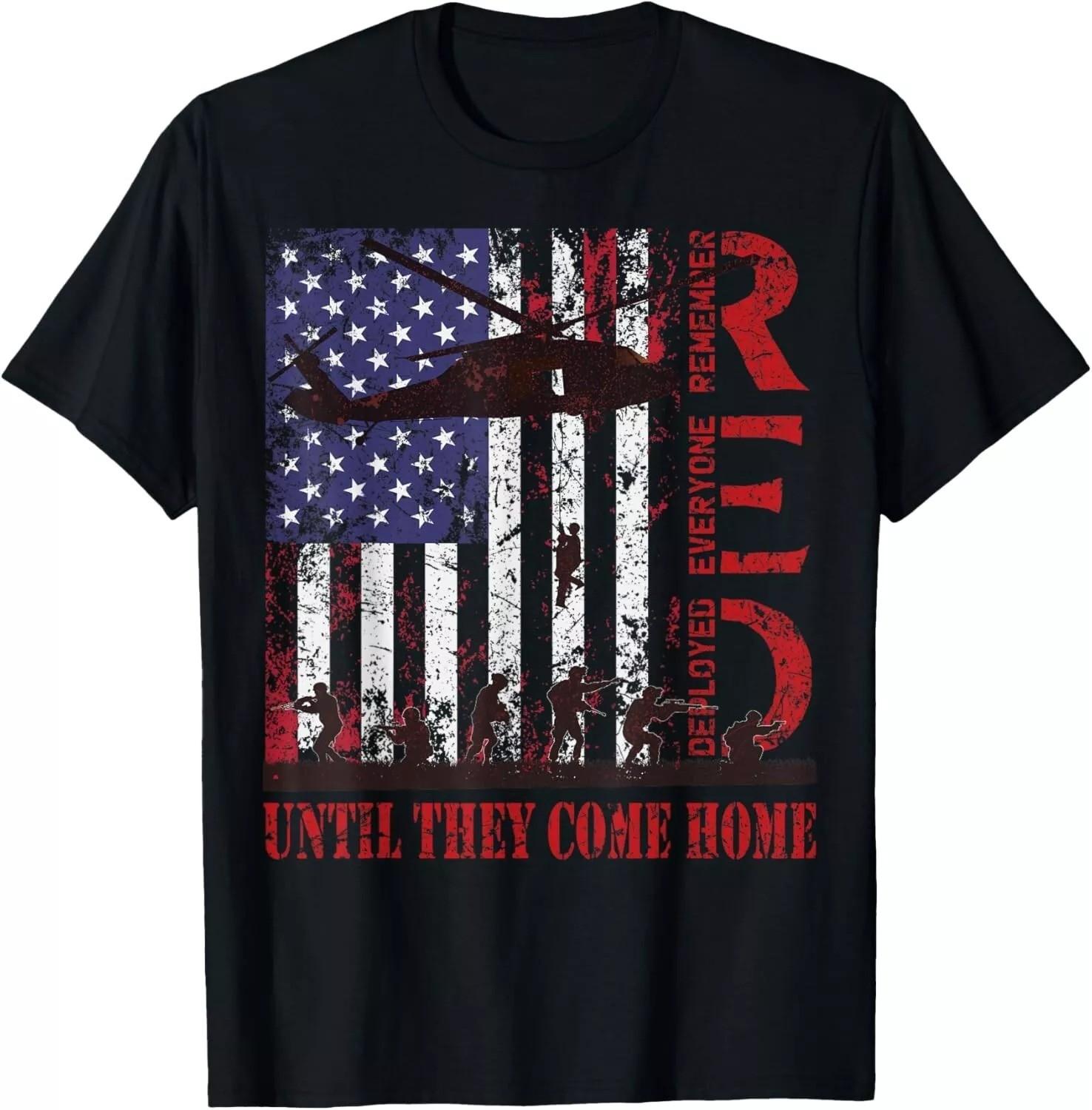 2025/RED Friday Remember Everyone Deployed US Flag Military Army Gift Unisex T-S S