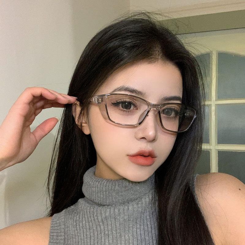 

Прозрачная квадратная оправа для компьютерных очков для женщин и мужчин, прямоугольная оправа для очков, блокирующая синий свет, оптические очки MULTI