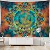 Starry Sky Mandala Tapestry Wall Hanging Psychedelic Witchcraft Abstract Hippie Tapiz Bohemian Home Decor