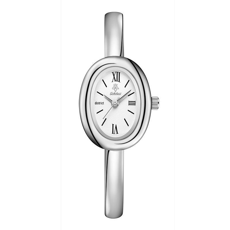 

Yalalusi Gold Вінтажний Жіночий Мінімалістичний Кварцовий Овальний Годинник-Браслет