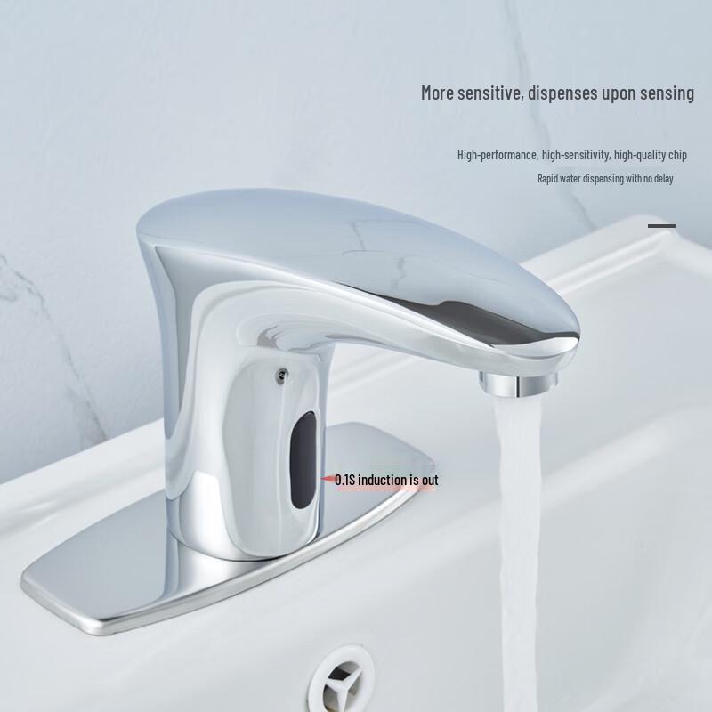 Automatic Hot & Cold Washbasin Sensor Faucet (Battery)