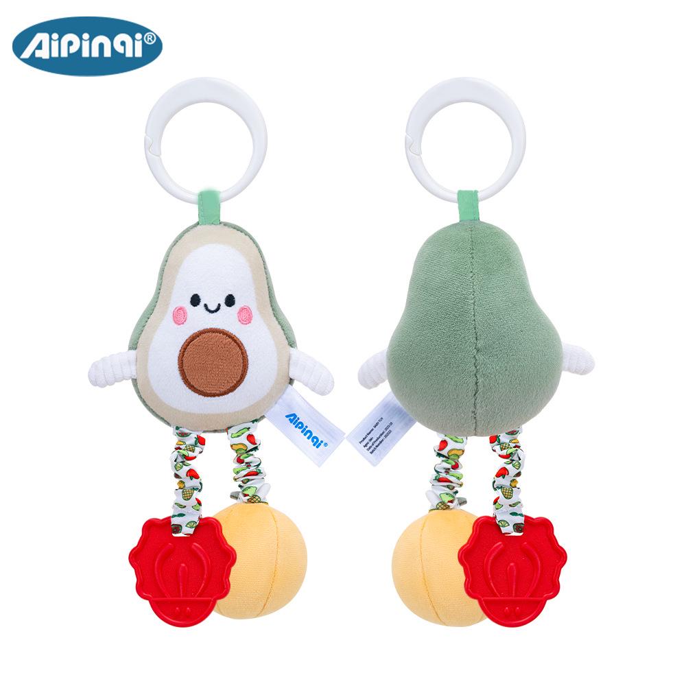 

2026 New Style Cross-Border Baby Stroller Fruit Plush Soothing Crib Toy