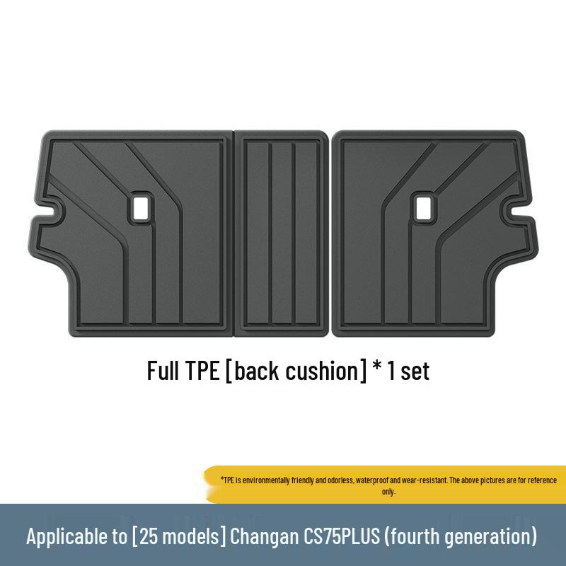 Changan CS75 PLUS Floor Mats: Eco-Friendly TPE Mats for Car Floor, Seat Backs, and Trunk; Fits 25 Models.