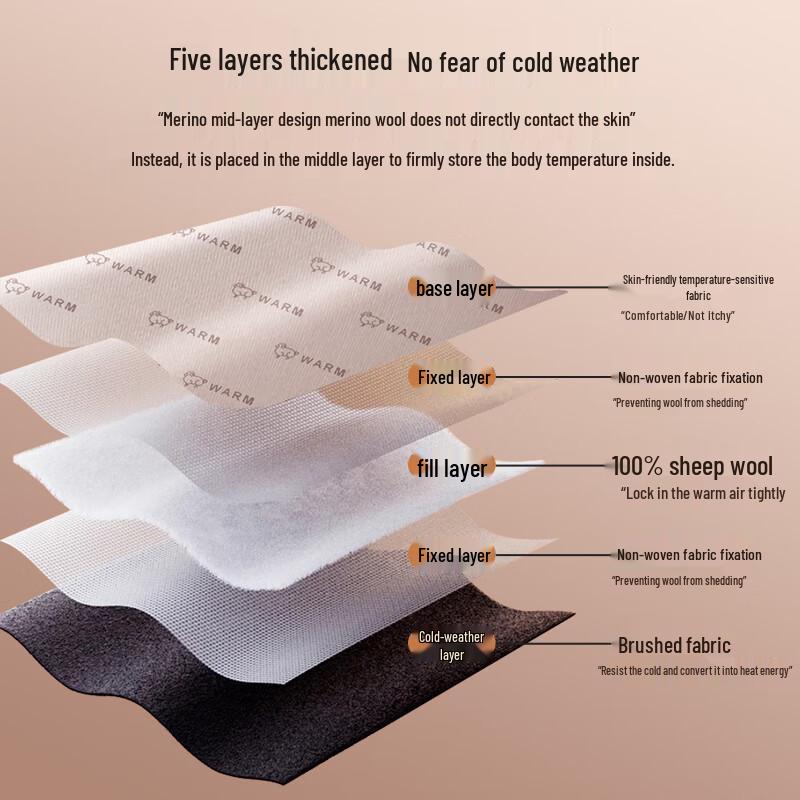 Xueqieman Women's Thickened Thermal Wool Vest