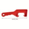 1 Plastic Bucket Lid Opener Tool - 5 Gallon Paint Can Opener Wrench, Lightweight and Durable Design, Suitable for Home and Industrial Use