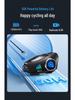 Q282X Motorcycle Bluetooth Helmet with 1080P HD Camera and Intercom System