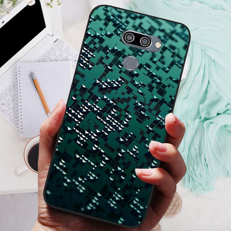 for LG K50 Q60 Case K 50  Soft TPU Silicone Phone Covers for LG Q60 LGK50 K 50 LGQ60 Case Bumper  Q 60 Shockproof Coque Cover