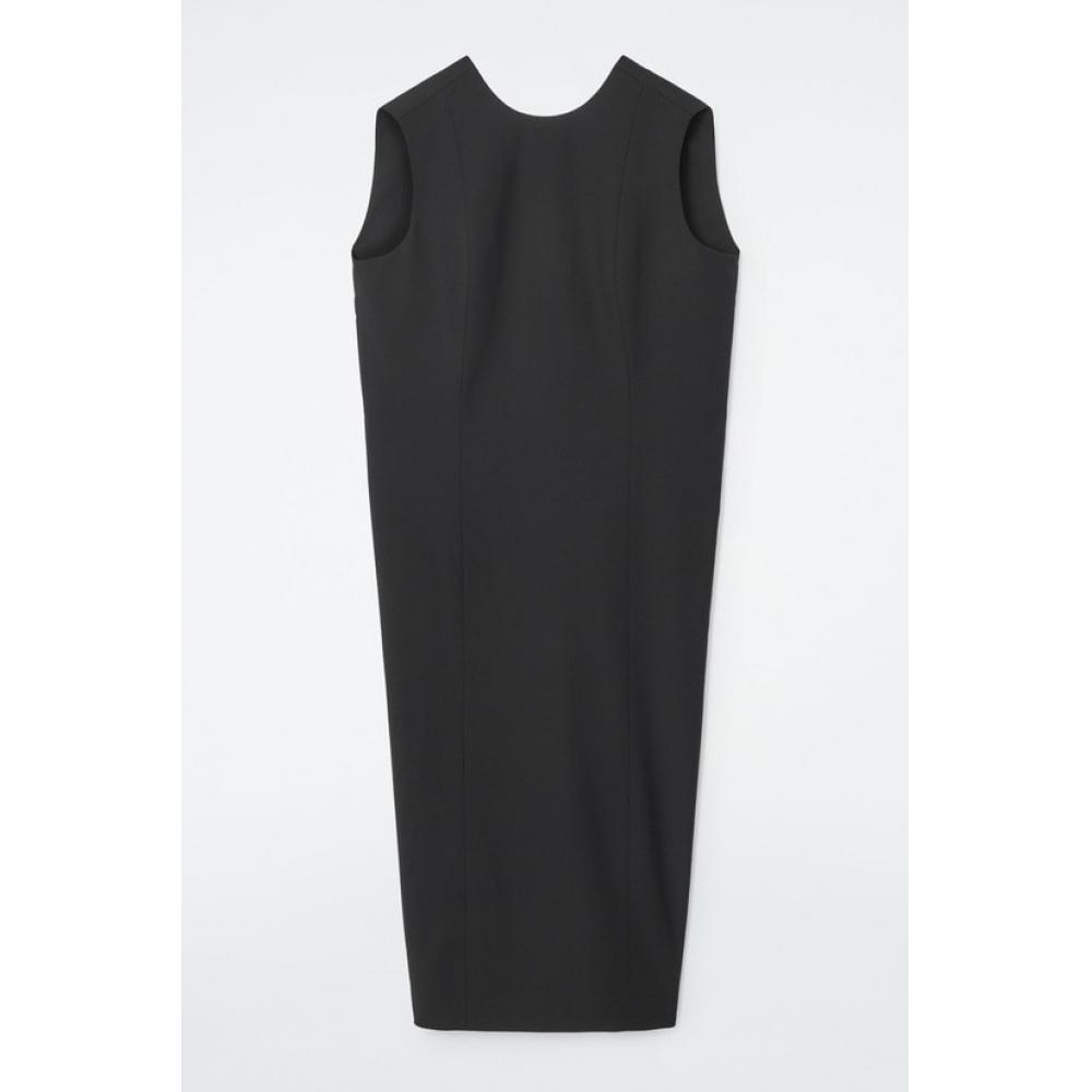 Cos Japan Sleeveless Tailored Wool Dress