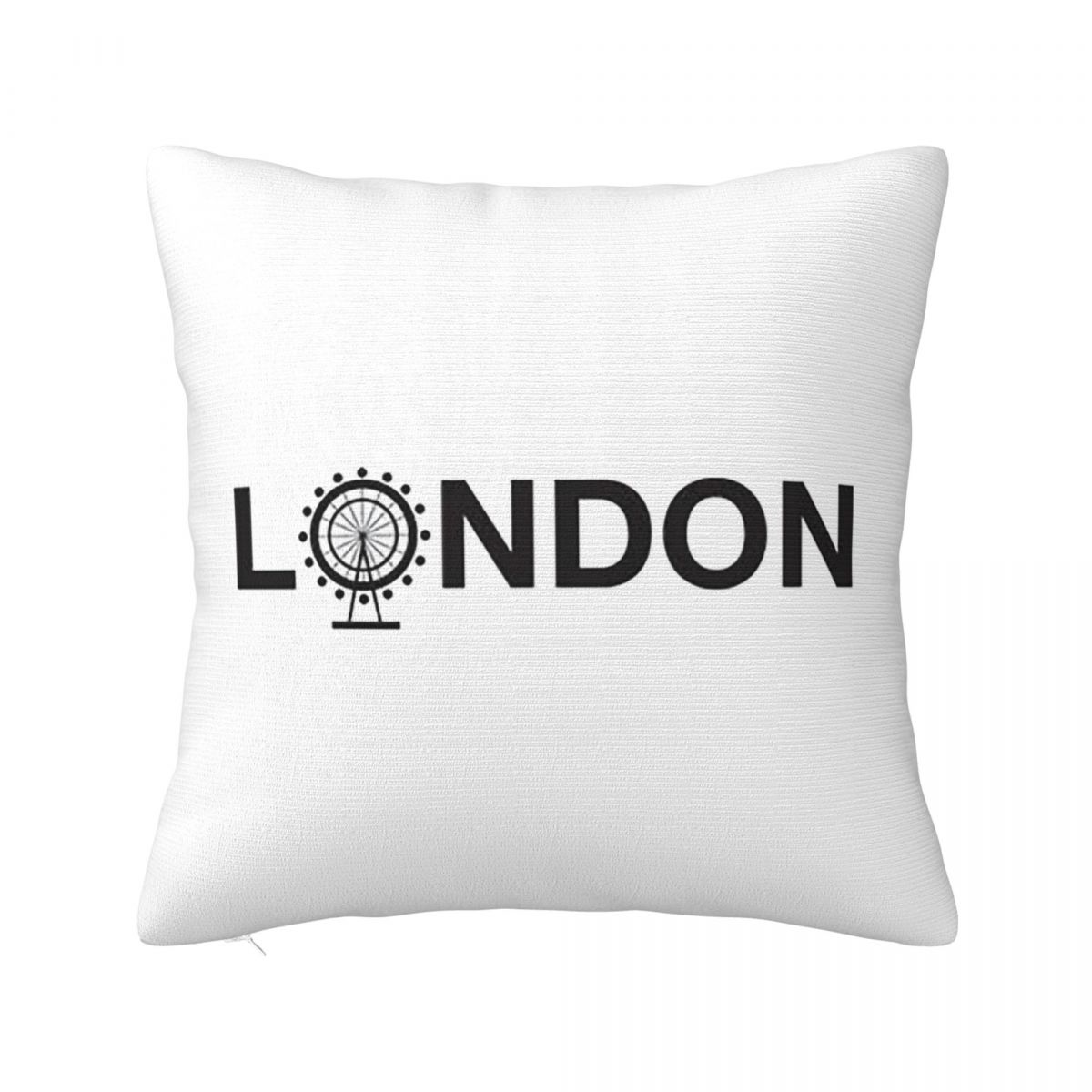 

London UK England Square Pillowcase Cushion Cover Pillow Case Throw Pillow Cover for Home Sofa Living Room 12x12Inch