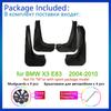 for BMW X3 E83 2004 2005 2006 2007 2008 2009 2010 Mud Upgrade Anti-splash Mudguards Front Rear Wheels Fender Mudflap Accessories