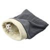 Cat Sleeping Bag Semi Enclosed Pet Nest Cat Deep Sleep Dog Winter Thickened Warm Cat Wooden Pethouses For Outdoors