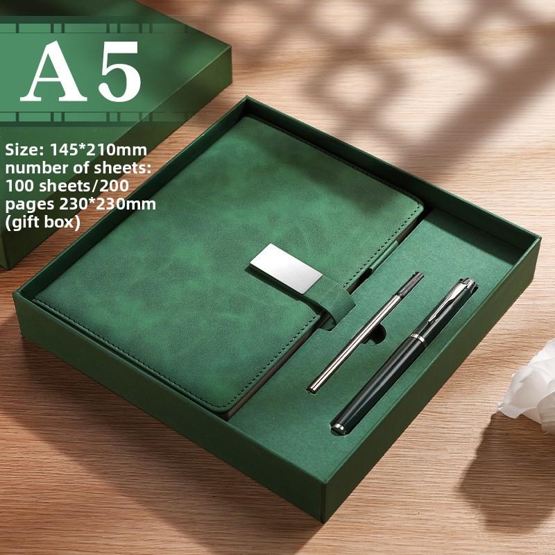The New High-value Business Notebook Gift Box Set High-quality Notepad for Office Meetings Diary Printable Logo