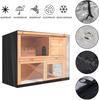 Waterproof Silver Double Layer Dust Cover for Rabbit Cage - 210D Oxford Cloth