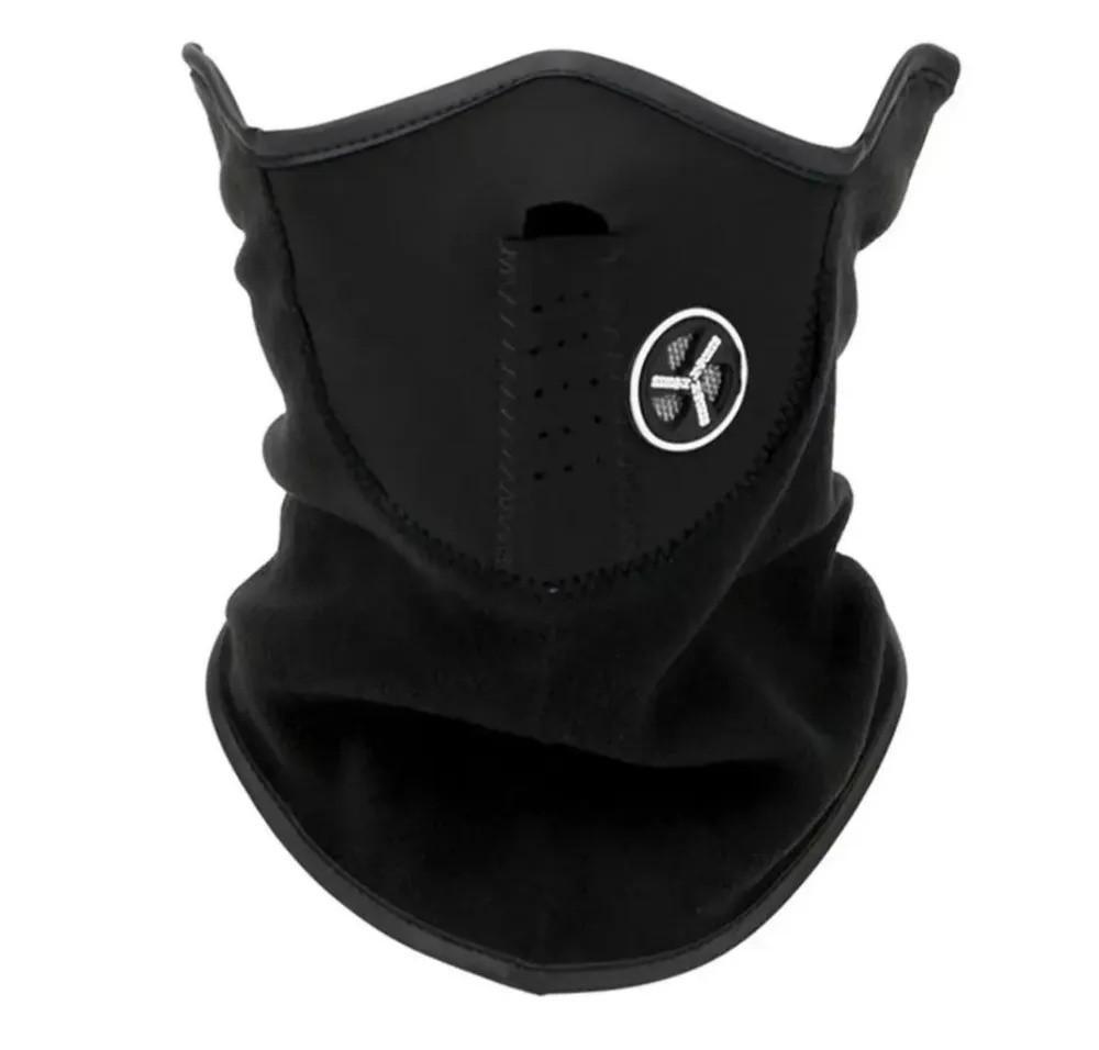 

Солнцезащитный экран для лица Весна/Лето Велоспорт One Size чёрный