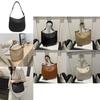 Stylish Spring Womens Shoulder Bag Classic Chic Pu Fabric Small Handbag In Black Khaki Brown And White