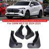 For GWM WEY 05 2024 2025 2026 Car Styling ABS Car Mud Flaps Splash Guard Mudguards MudFlaps Front Rear Fender Auto Accessories