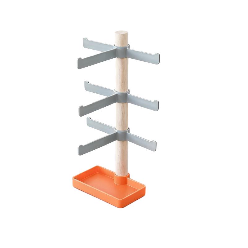 

Cycling Helmet and Glasses Display Stand with Storage Rack for Computer Accessories Special Size