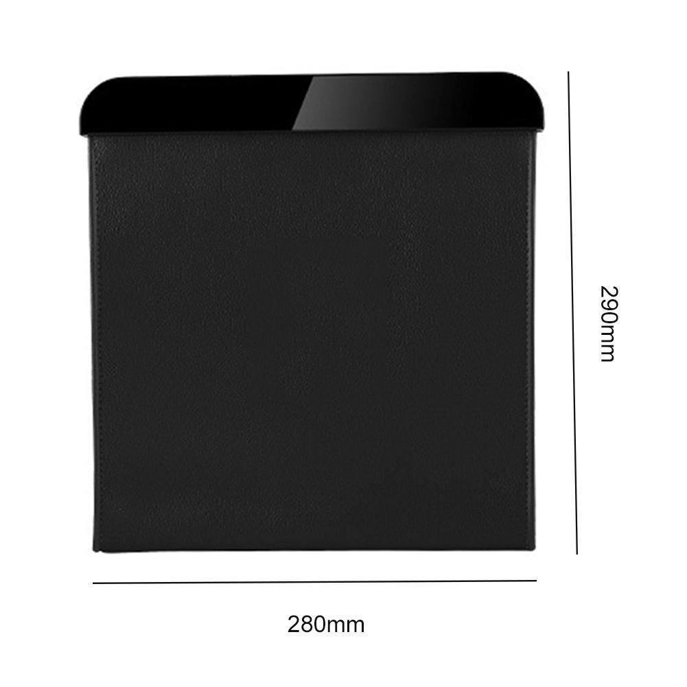Magnetic Adsorption Car Trash Holder Garbage Storage Bag Leak-proof Back Seat Hanging Storage Pocket for Tesla Model 3/Y