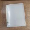 Cancelleria Colore Chiaro a Quattro Colori Copertina per Quaderno ad Anelli in Plastica PP B5 Guscio per Diario a Mano