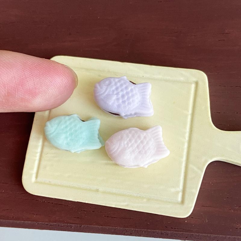 1pcs Miniature  Fruit Biscuit Food Ice Cream Cup Model Toy For  Accessories DIY Decoration