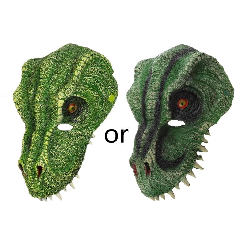Tyrannosaurus Mask Dragons Dinosaur Mask Headwear Halloween Costume Cosplay 1