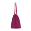 Longchamp Le Pliage Club Fabric Long Handle Snap Closure Nylon Crossbody Tote Bag Small Women Bags Purple Red 1899619P40