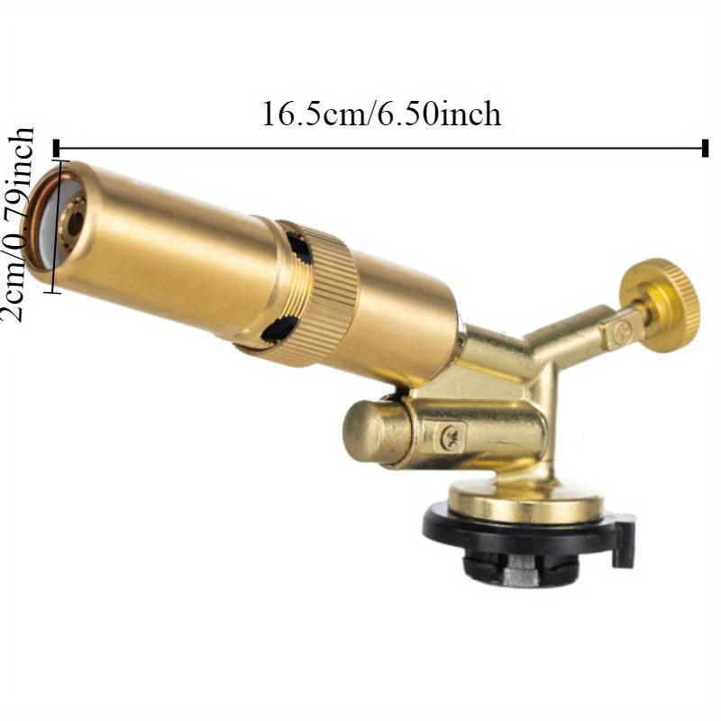 1 Pc Portable Welding Gas Torch Flame Gun Butane Burner Outdoor Camping BBQ Lighter Flamethrower Kitchen Supplies Welding Equipment