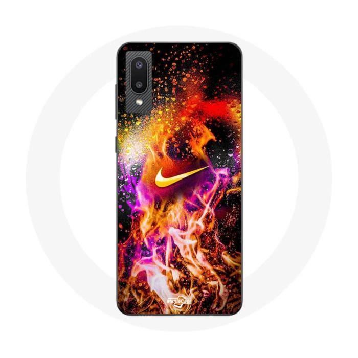Coque Maniacase pour Samsung Galaxy A02 Nike peinture colorée