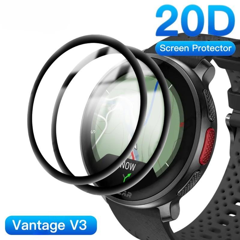 

20D Защитная пленка для экрана Polar Vantage V3 Защитная пленка от царапин для Vantage V3 Защитная пленка Ultra-HD с полным покрытием (Не стекло) Polar Vantage V3 1Pcs чистый